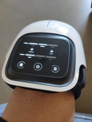 Customer photo review of Knee Massager Smart