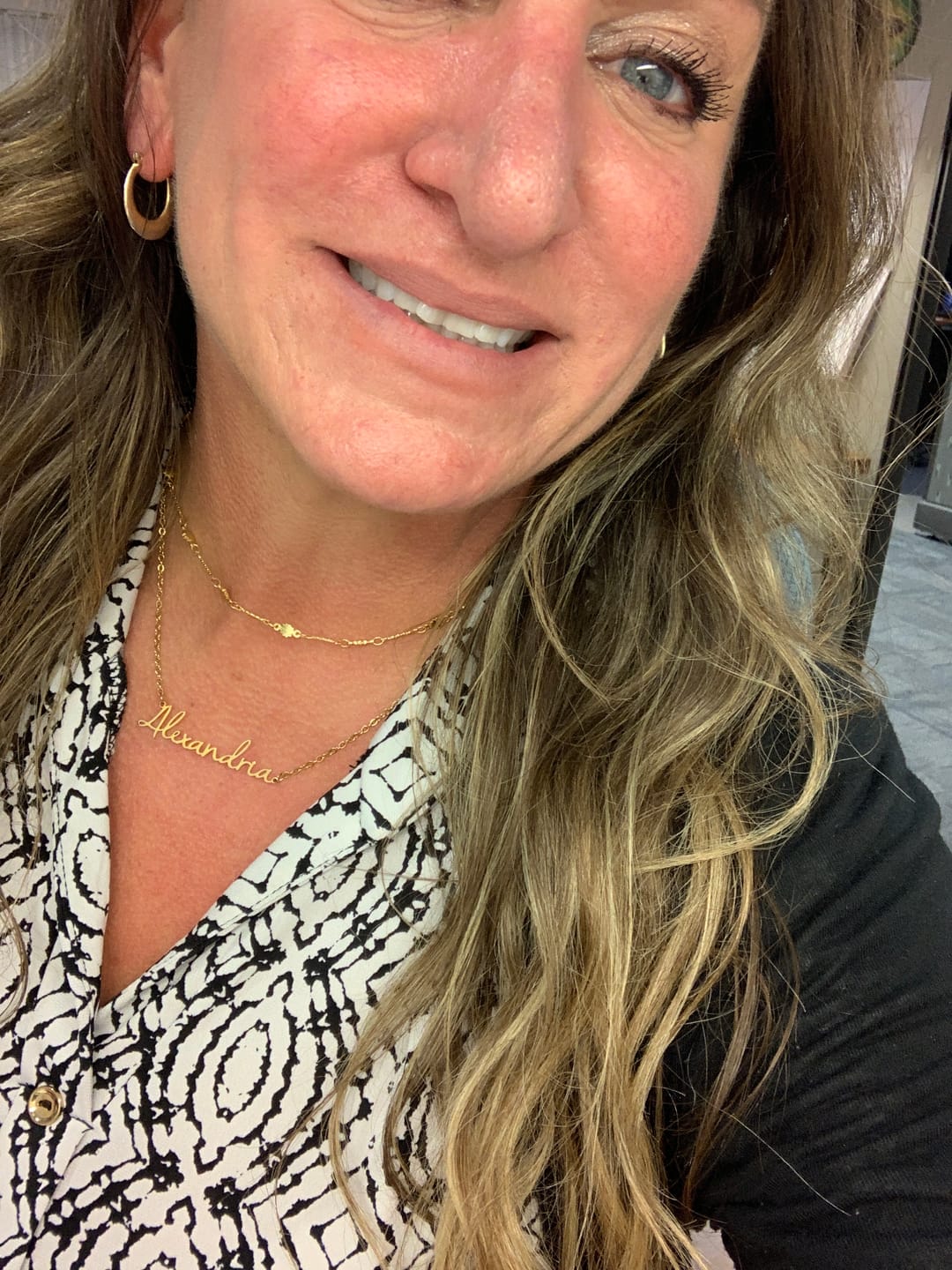 Customer photo review of Pretty Little Thing Necklace