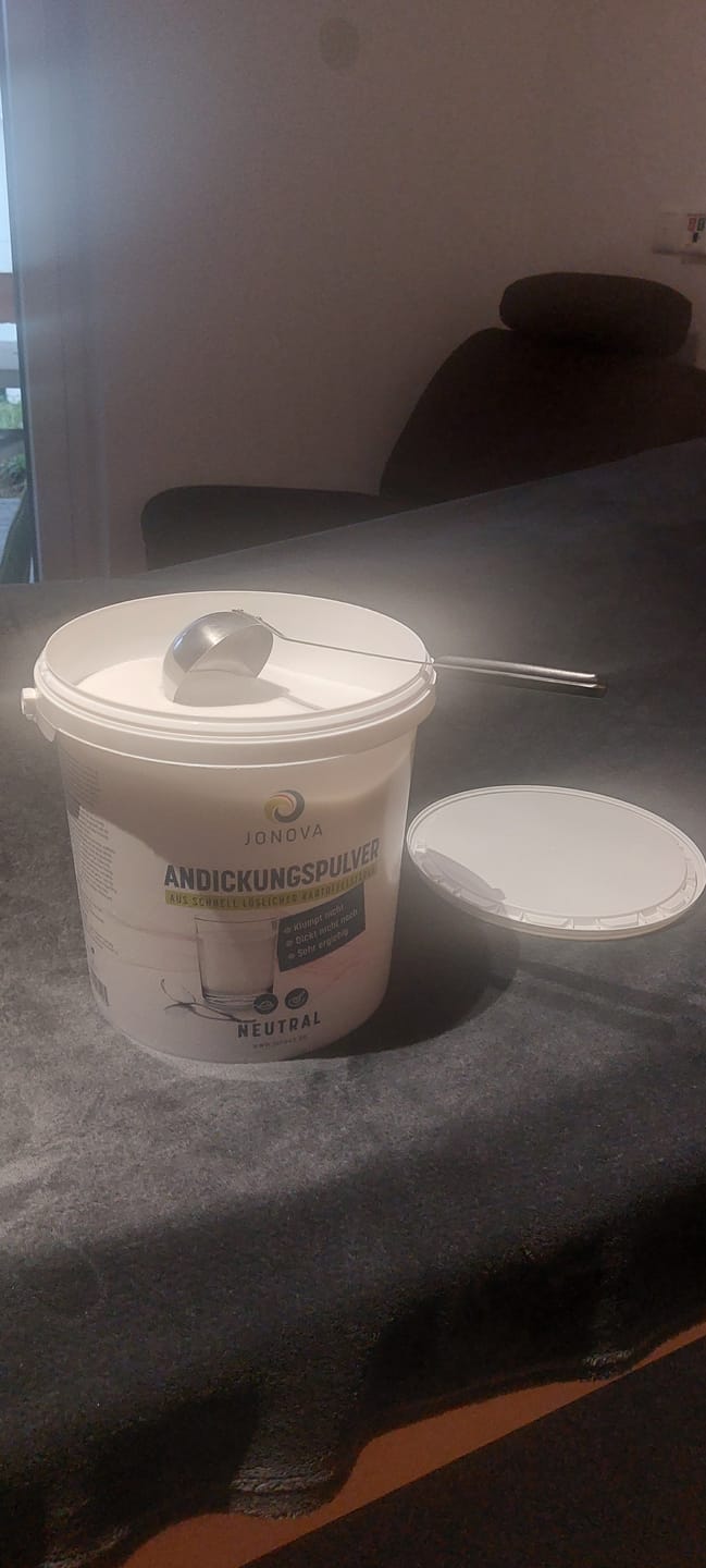 Customer photo review of JONOVA Andickungspulver