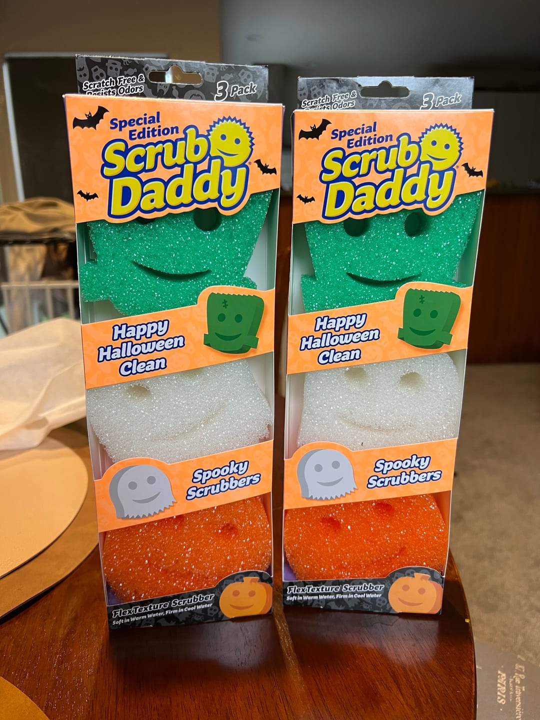 Customer photo review of Scrub Daddy Halloween Shapes 👻 Special Edition 3-Pack! 🎃