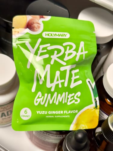 Customer photo review of Yerba Mate Gummies