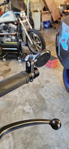 Customer photo review of XSR900 Bar End Finishers & Mirror Kits - 2022+