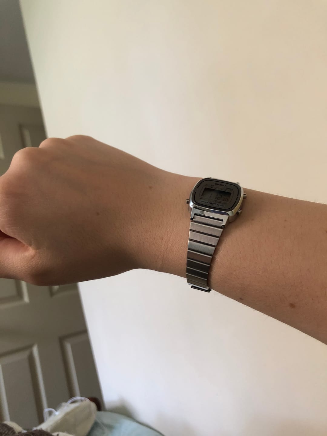 Customer photo review of Reloj Casio Vintage LA670WA-7DF Plateado