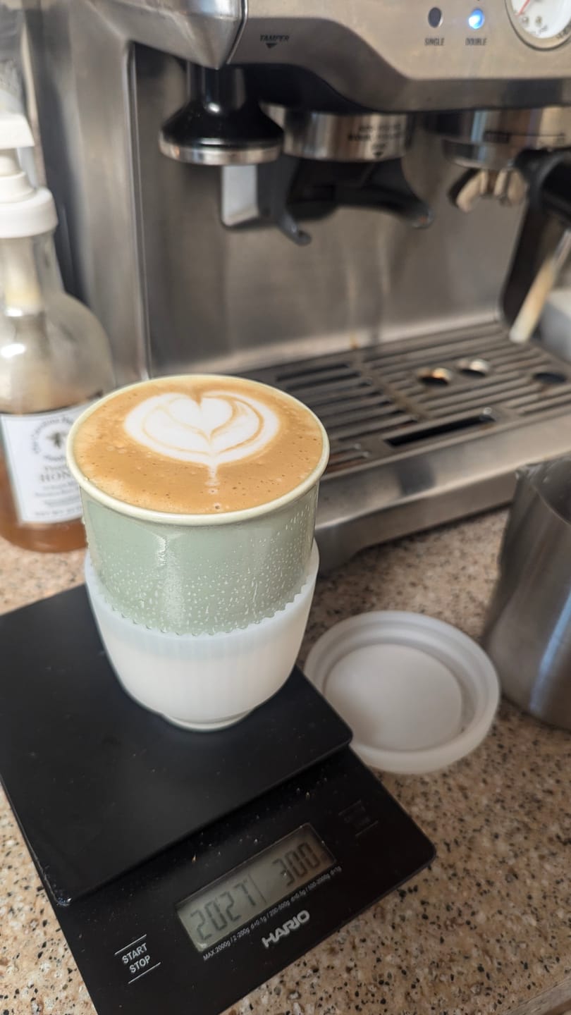 Customer photo review of Sage Green Cup