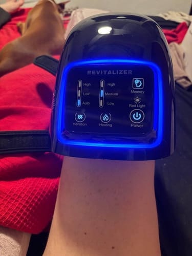 Customer photo review of Knee Massager Pro+