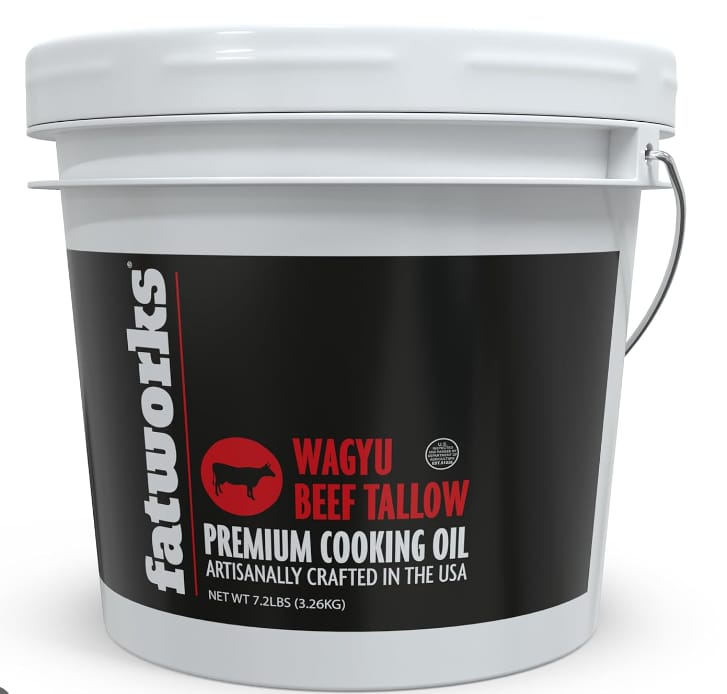 Customer photo review of 1 Gallon Wagyu Tallow