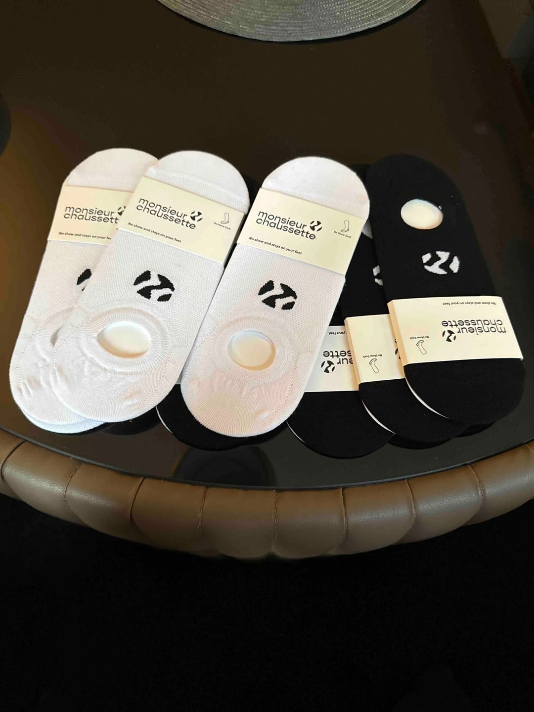 Customer photo review of 6-PACK NO SHOW SOCKS