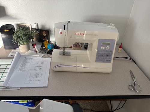 Customer photo review of Instruction Manual, Singer 7256