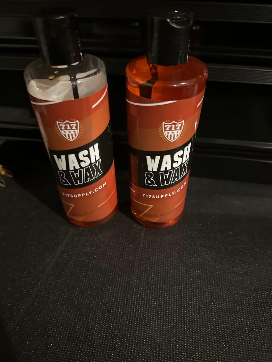 Customer photo review of 717 Supply Car Wash & Wax
