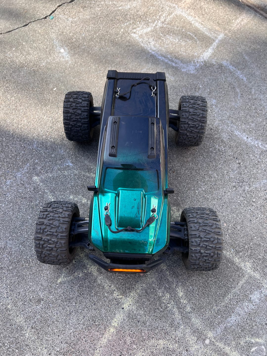 Customer photo review of Car Body, PC, Transparent For RZ001
