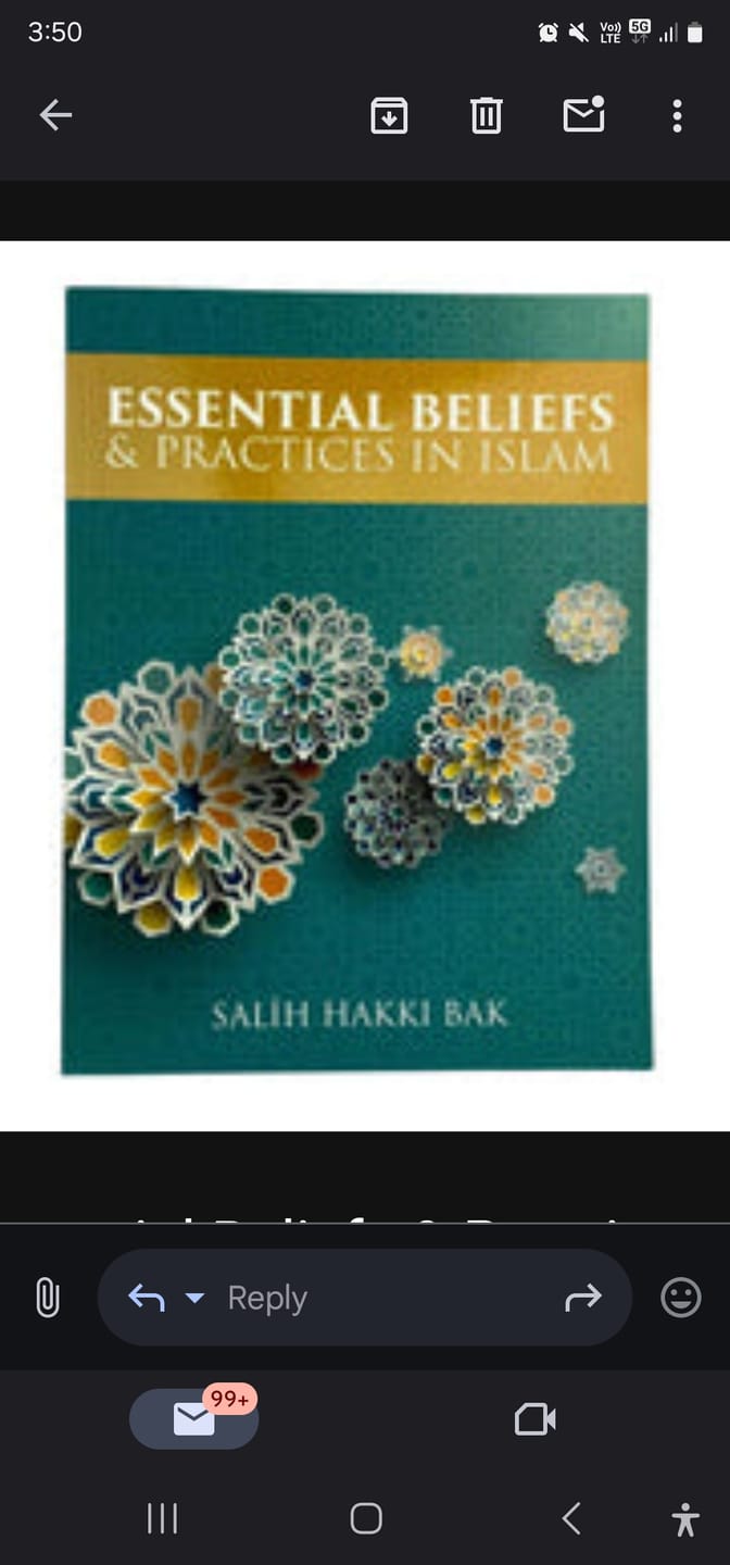 Customer photo review of Essential Beliefs & Practices in Islam