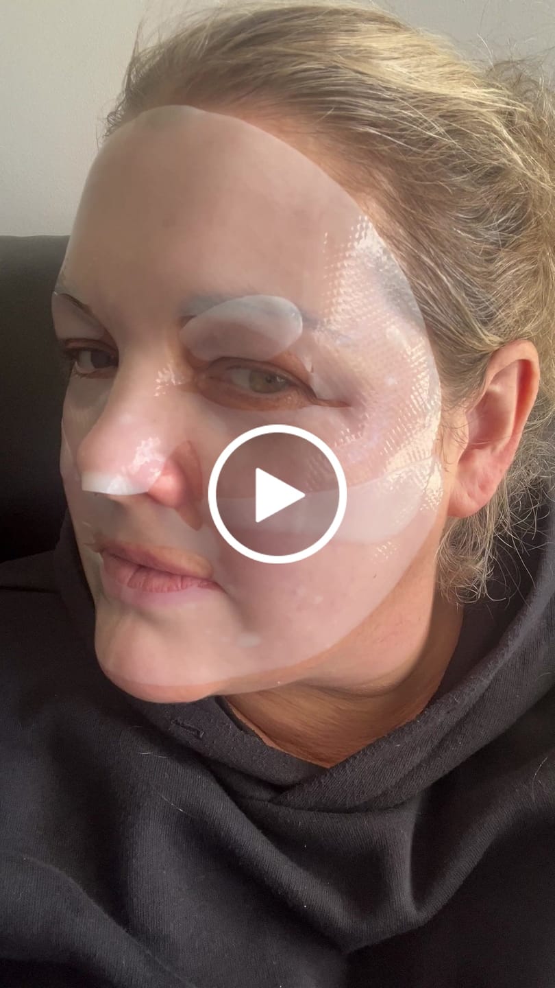 Customer video review of The Naked Skin Bio-Collagen Mask