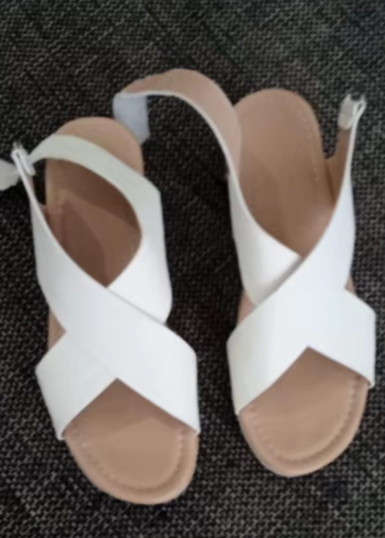 Customer photo review of Comfortable Orthopedic Wedge Espadrilles - Clara