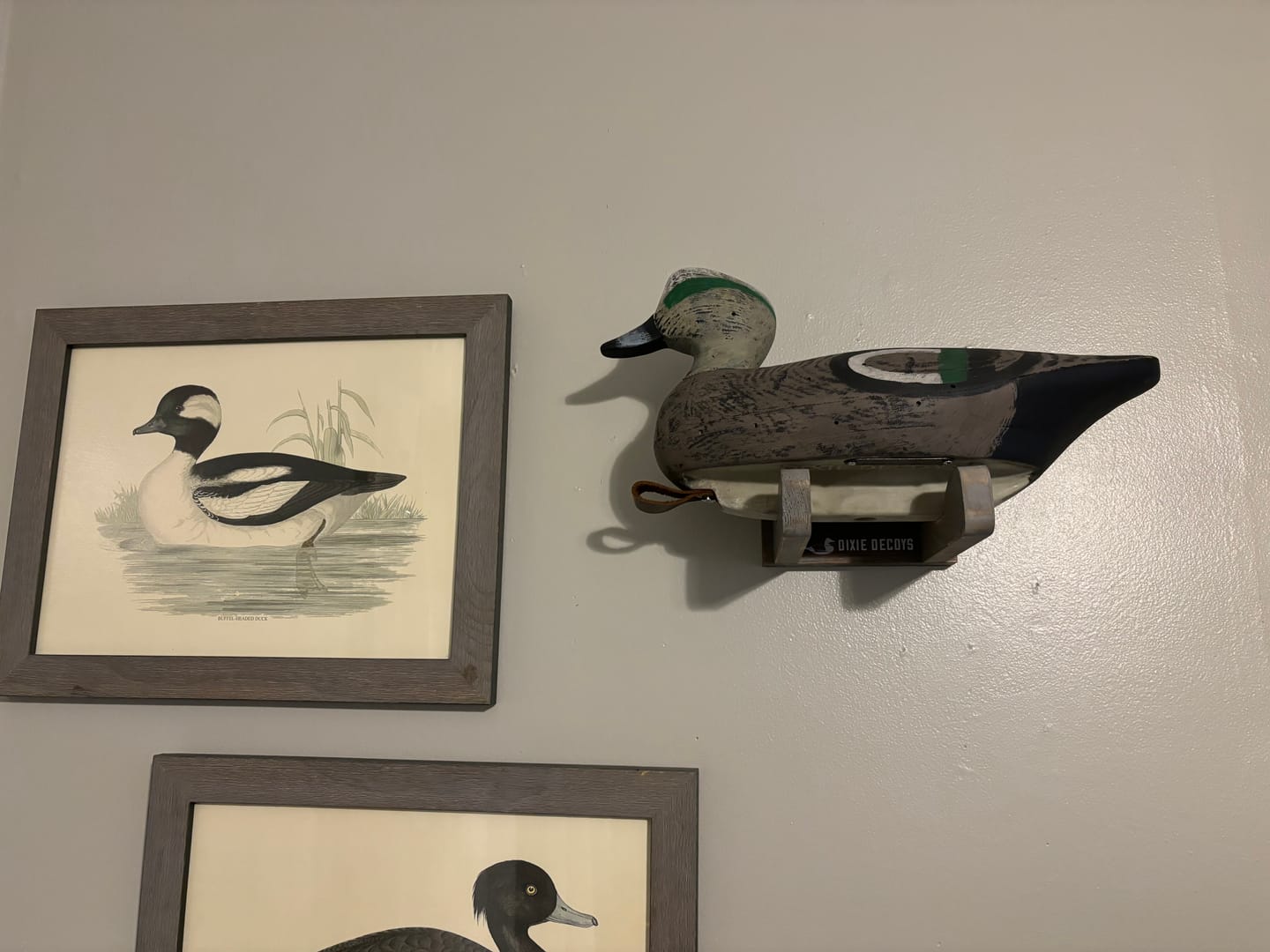 Customer photo review of Puddle Duck Memorial Decoy Urn