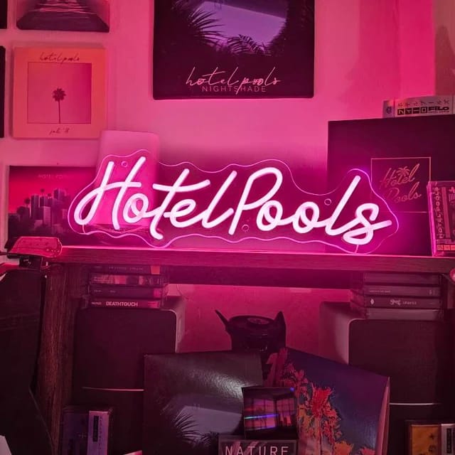 Customer photo review of Custom Neon Sign Outdoor Personalized LED Name Light