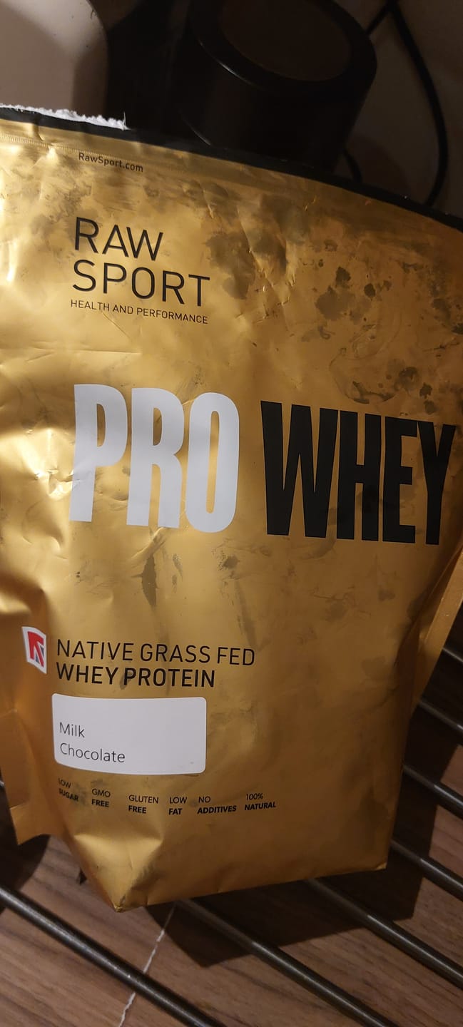 Customer photo review of Grass Fed Whey Protein Powder Pro