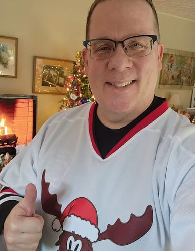 Customer photo review of Christmas Style 'Griswold' Hockey Jersey