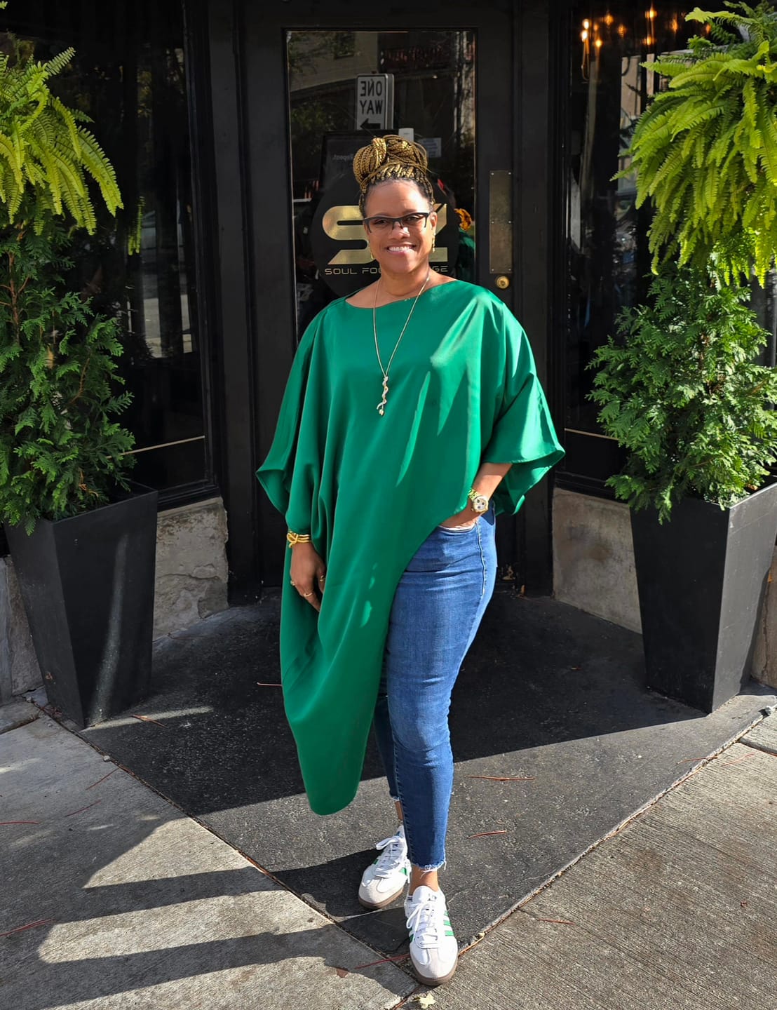 Customer photo review of Blue Sweatsuit Co-Ord Set