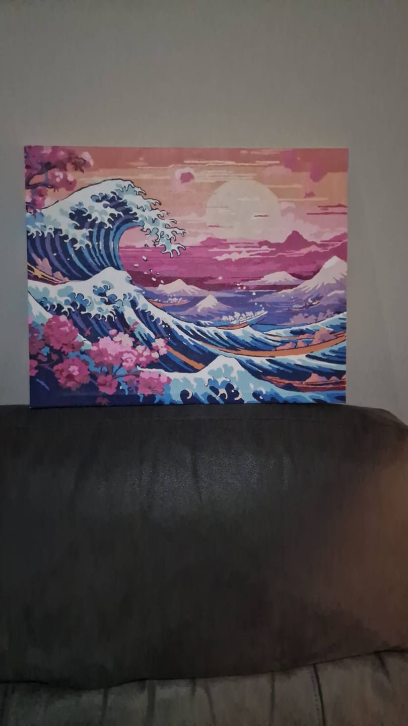 Customer photo review of Wave of Kanagawa