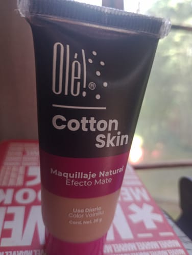 Customer photo review of Maquillaje Líquido Cobertura Media Olé!, 30 gr