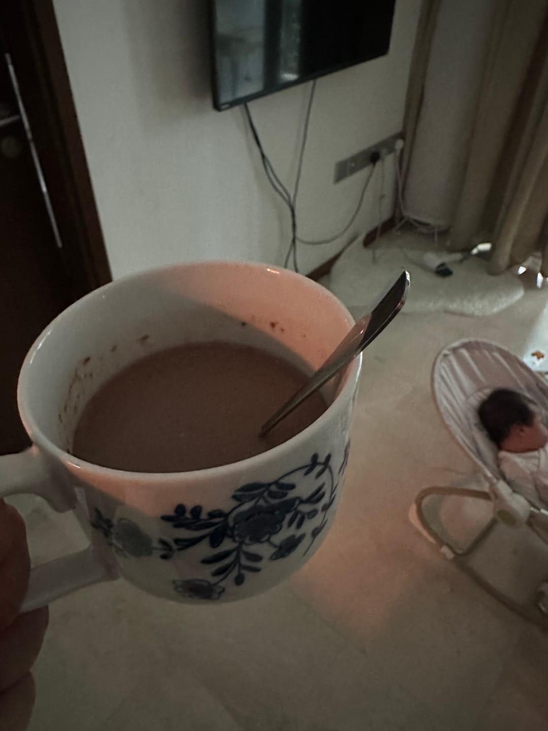 Customer photo review of Lactation Caramelised White Hot Chocolate