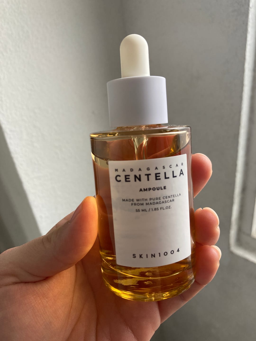 Customer photo review of Madagascar Centella Ampoule