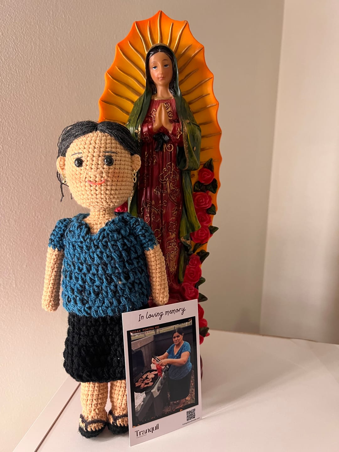 Customer photo review of Tranquil® - Personalized Crochet Doll (Bigger sizes) Christmas Cut-Off: 10th November