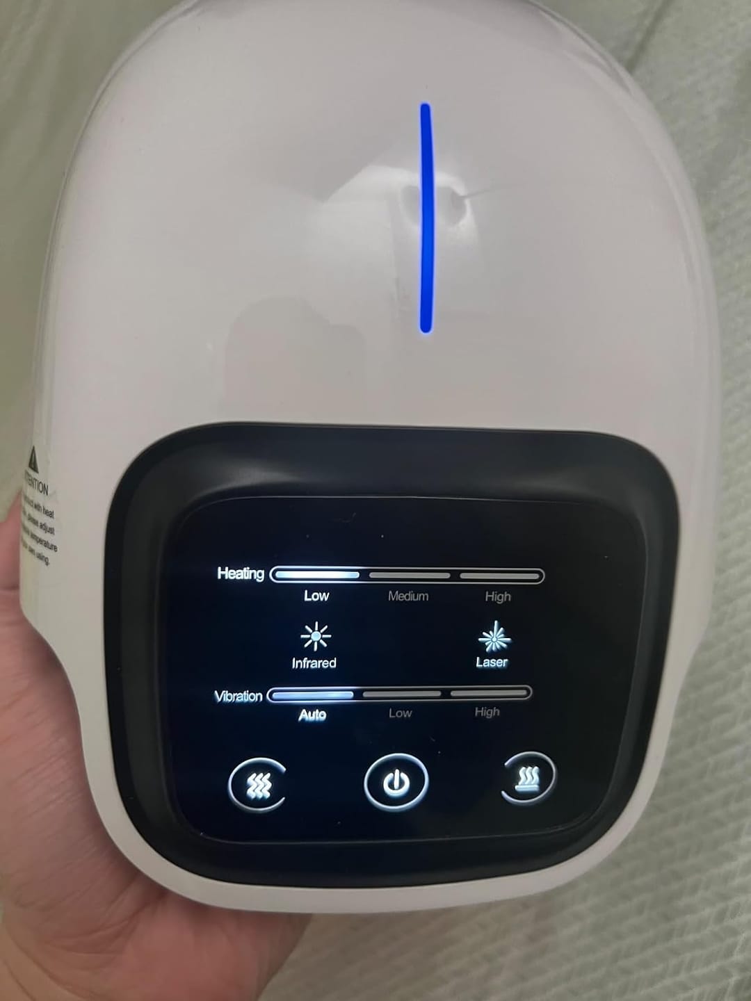 Customer photo review of Infrared Knee Massager - Joint Pain Relief