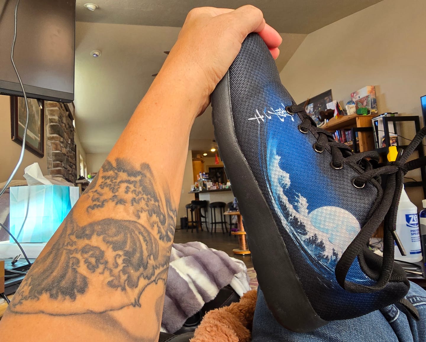Customer photo review of Sneakers Ryūjin