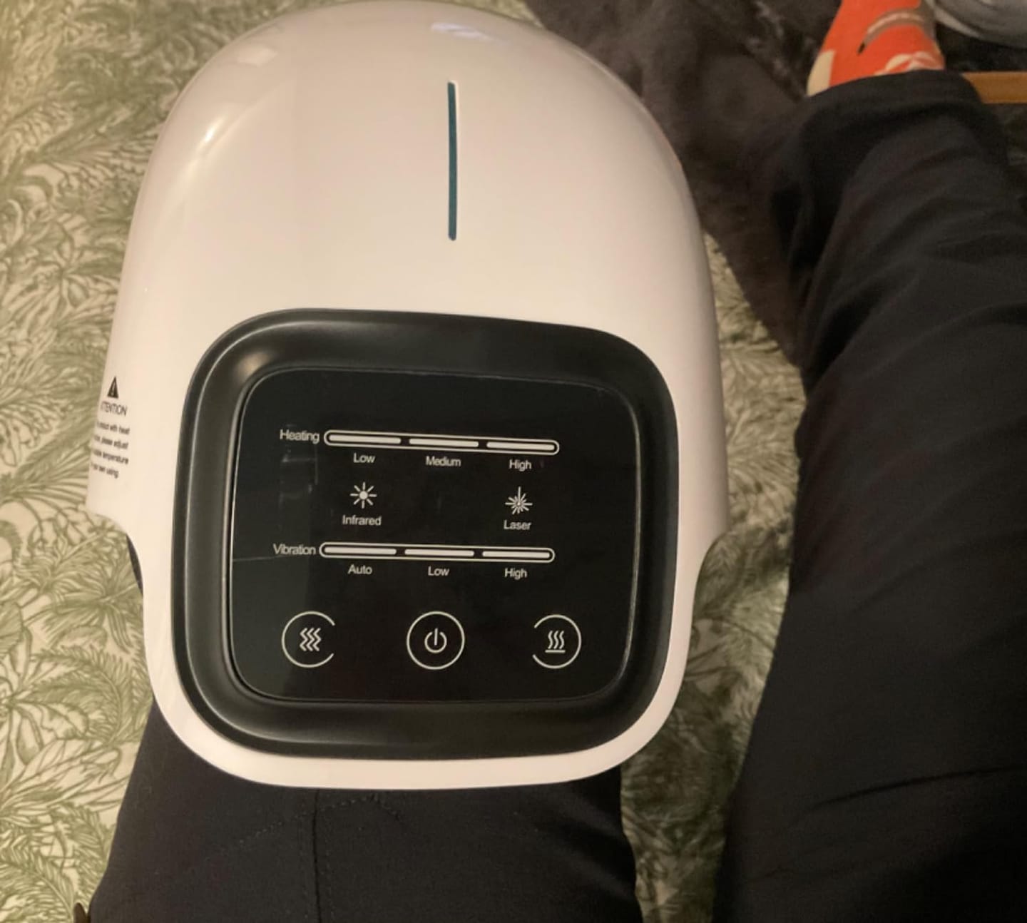Customer photo review of Infrared Knee Massager - Joint Pain Relief
