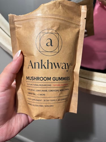 Customer photo review of Mushroom Gummies