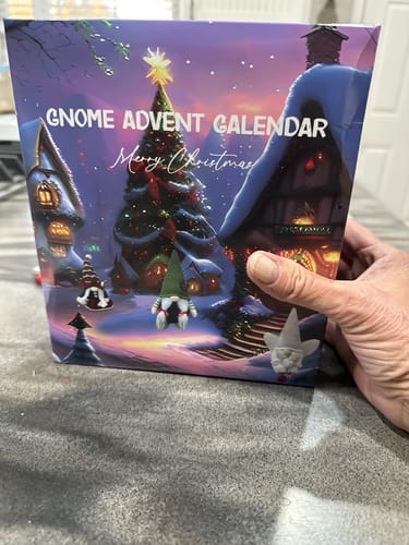 Customer photo review of 🎅2024 Christmas Gnome Advent Calendar
