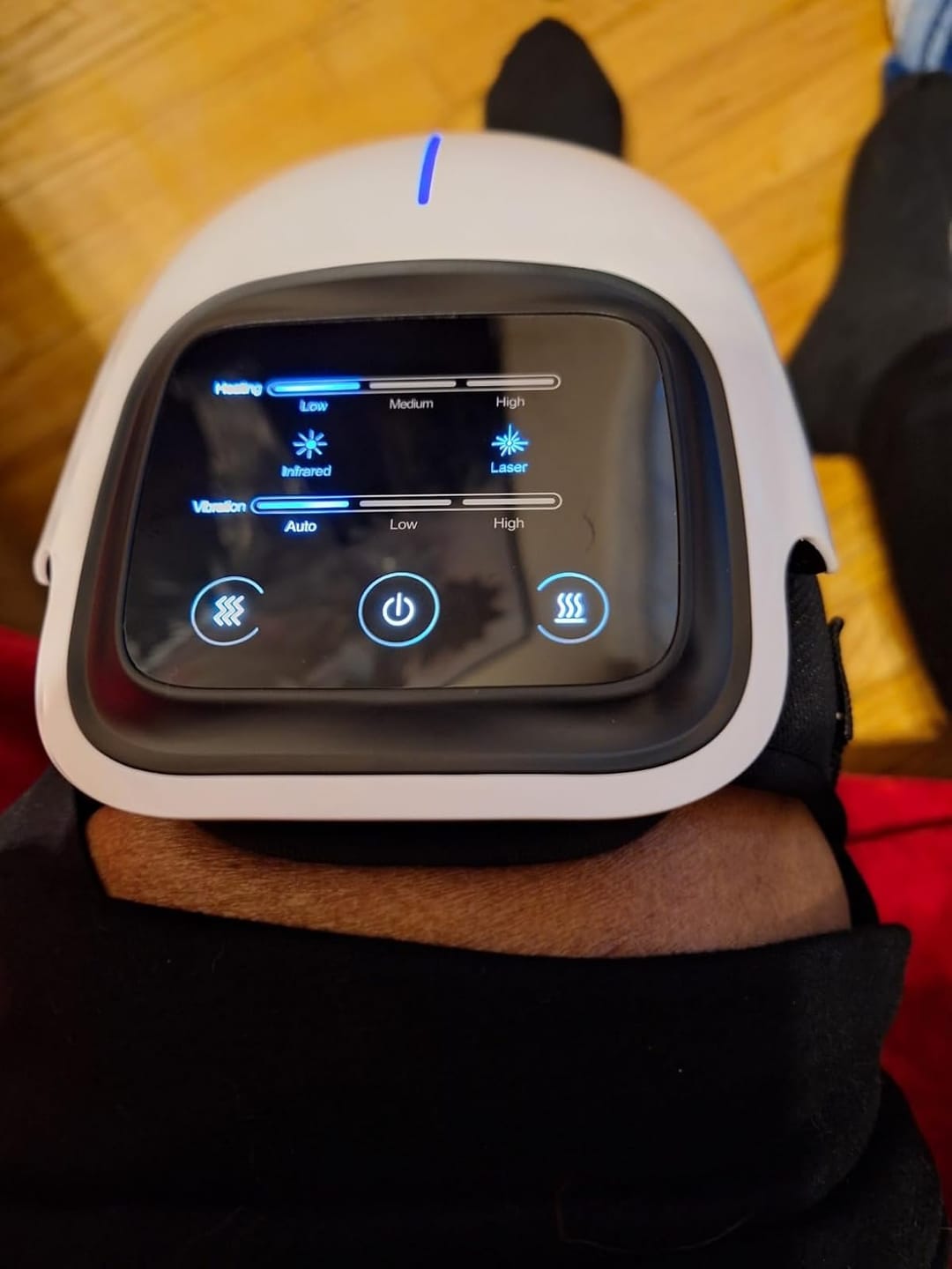 Customer photo review of Infrared Knee Massager - Joint Pain Relief