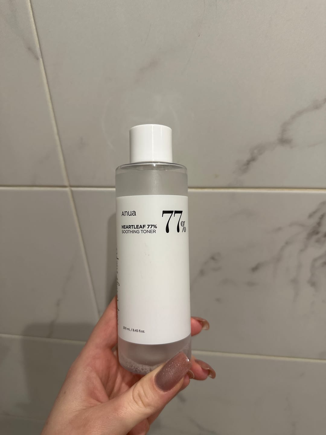 Customer photo review of Nomierinošs toniks Anua Heartleaf 77% Soothing Toner