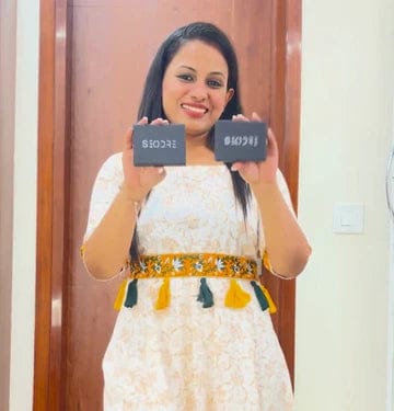Customer photo review of Twist of Elegance - 18K PVD Gold Plated