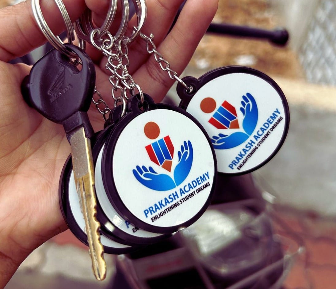 Customer photo review of Premium Customized Keychains | Best for Brand Promotion | PrintMine.in