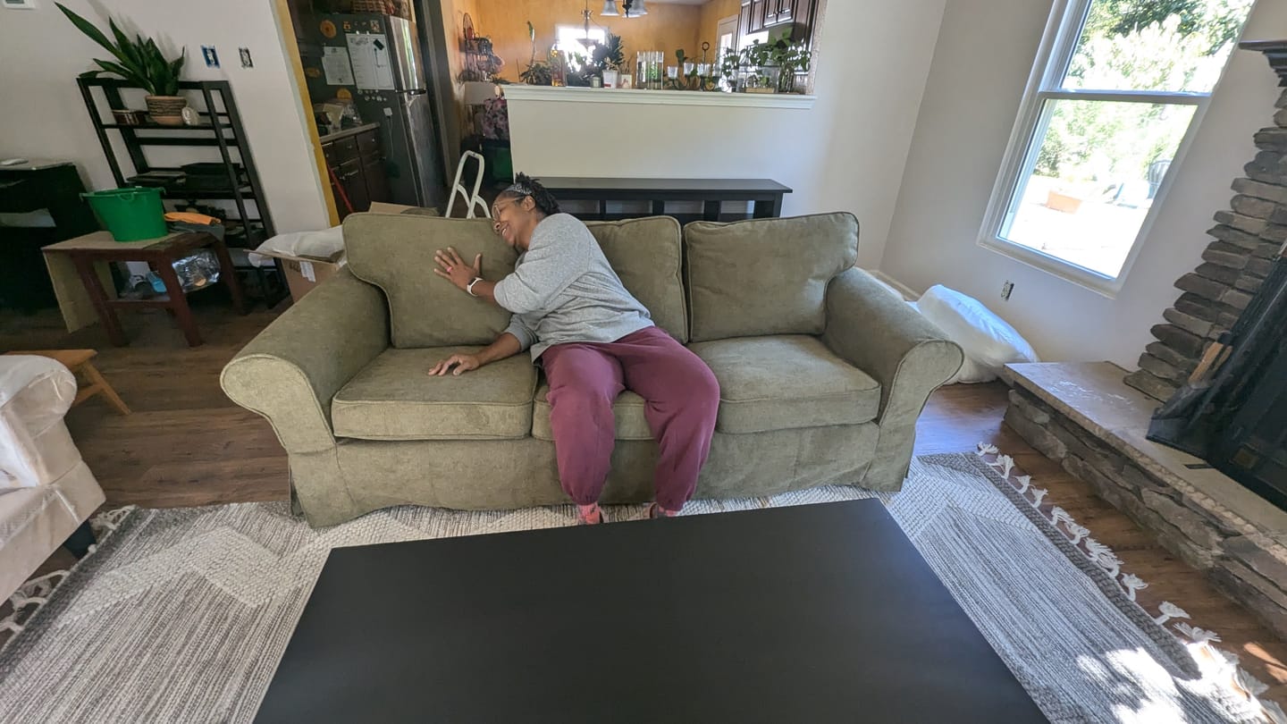 Customer photo review of EKTORP 3 Seat IKEA Sofa Cover