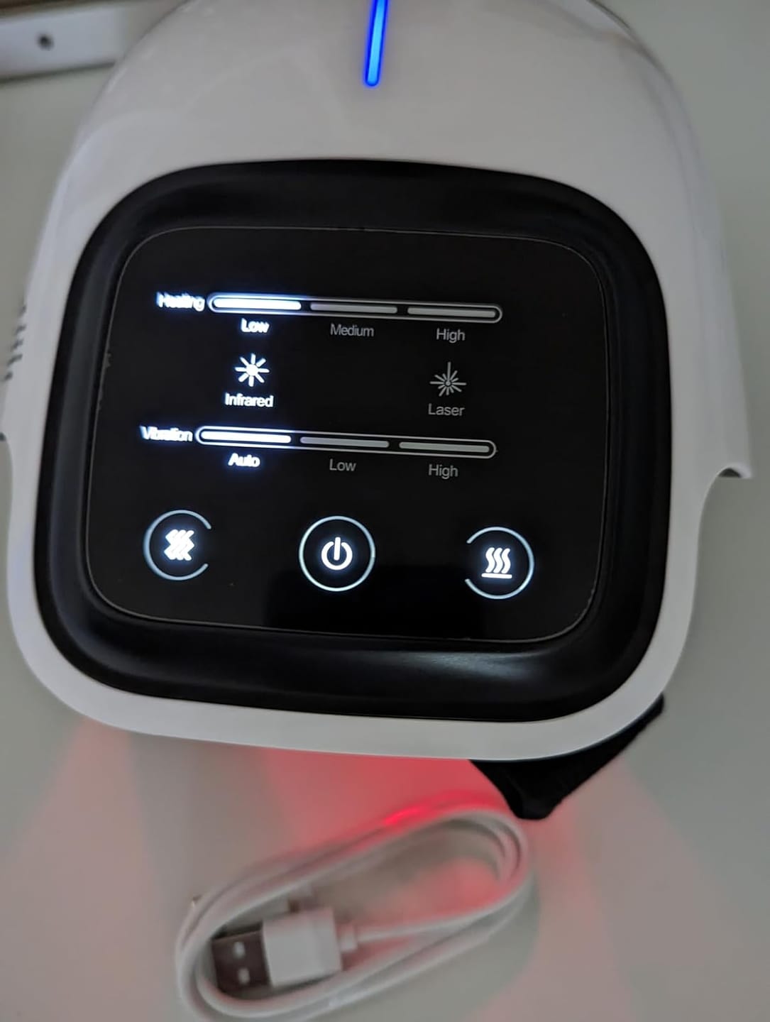 Customer photo review of Infrared Knee Massager - Joint Pain Relief