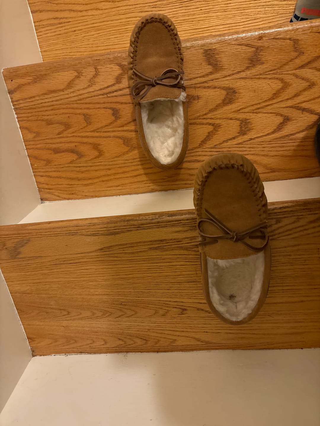 Customer photo review of Ladies Sheepskin Moccasins 2