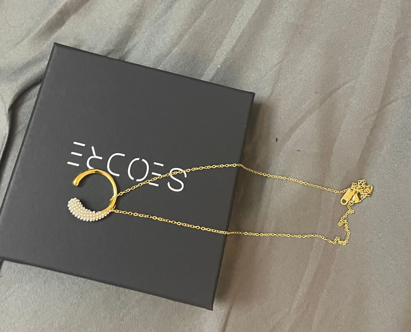 Customer photo review of Mystical Luna - 18K PVD Gold Plated