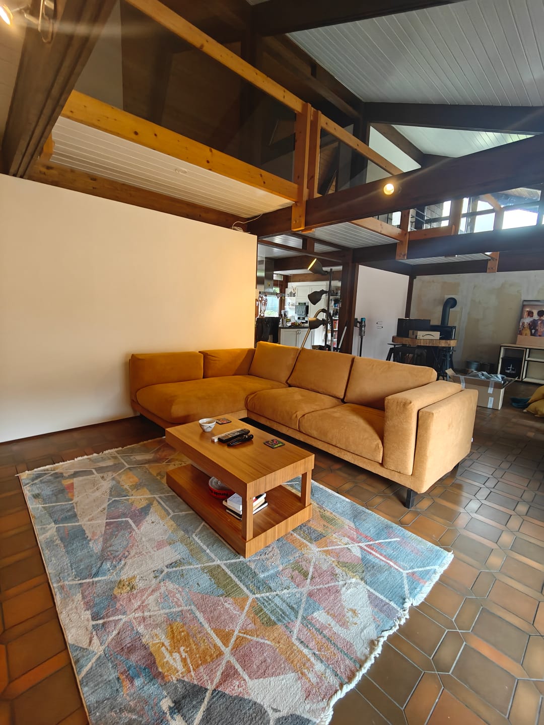 Customer photo review of NOCKEBY 2 Seat IKEA Sofa With Chaise Longue Left Cover