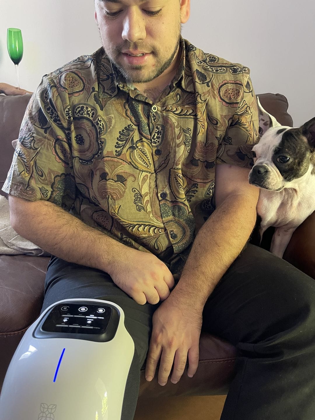 Customer photo review of Infrared Knee Massager - Joint Pain Relief