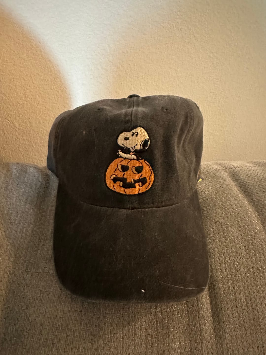 Customer photo review of Peanuts "Boo!" – Dad Hat