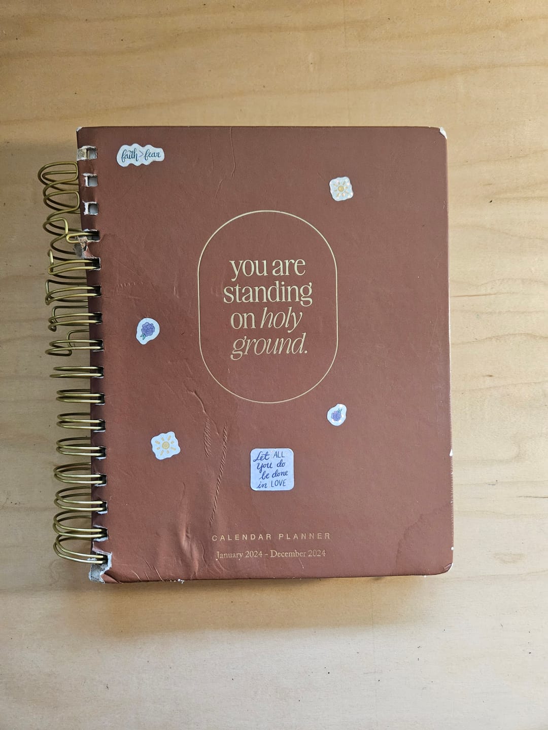 Customer photo review of 2025 Calendar Year Catholic Liturgical Planner // Mini Layout