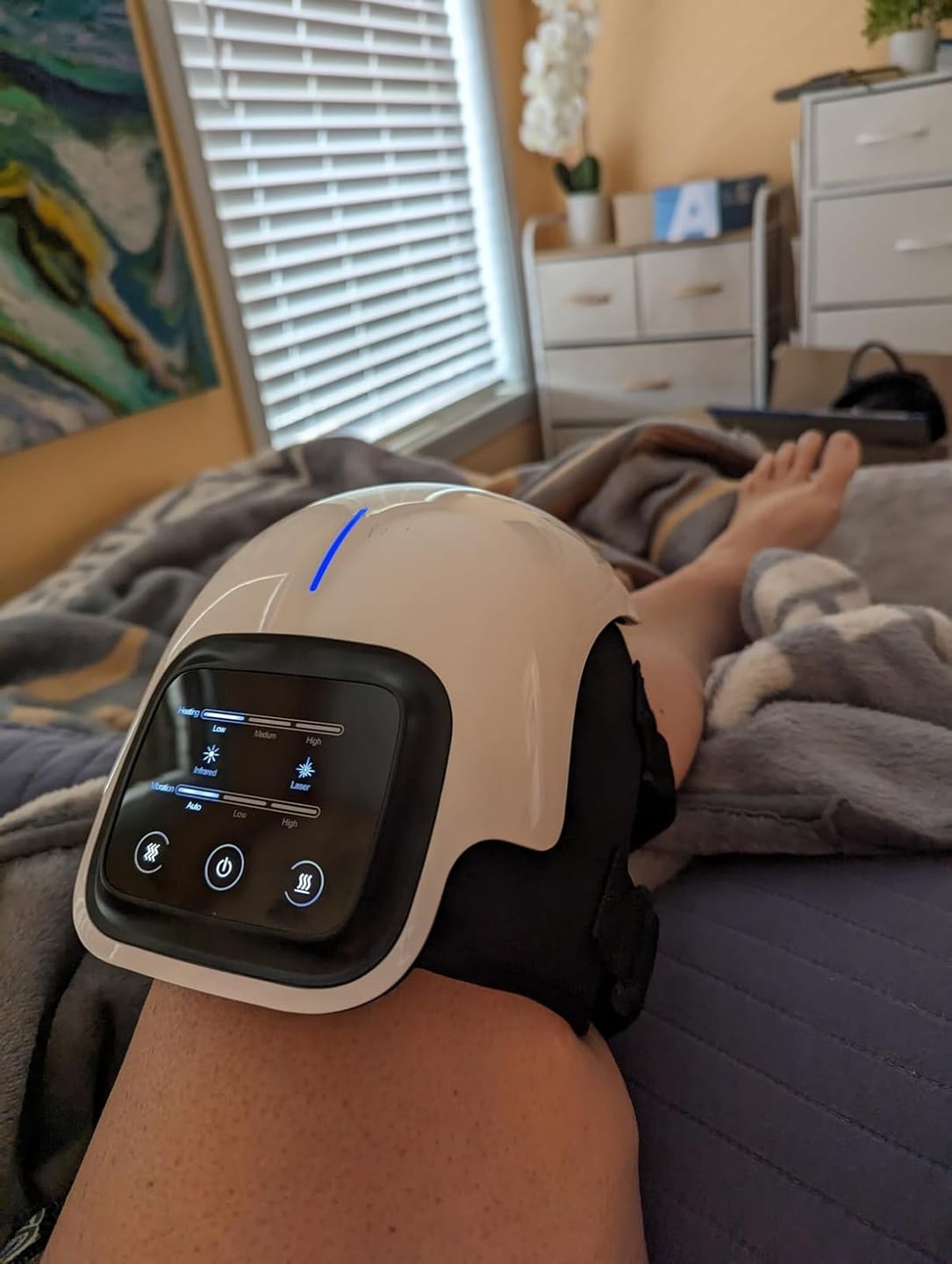 Customer photo review of Infrared Knee Massager - Joint Pain Relief