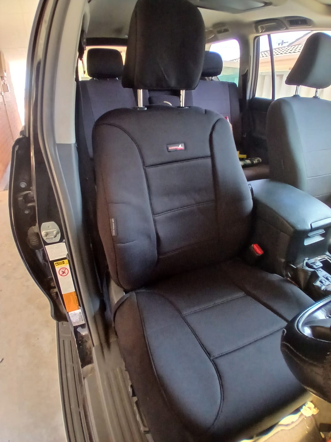 Customer photo review of Sharkskin Seat Covers for Toyota Prado KDJ150R/GRJ150R (11/2009-05/2021)