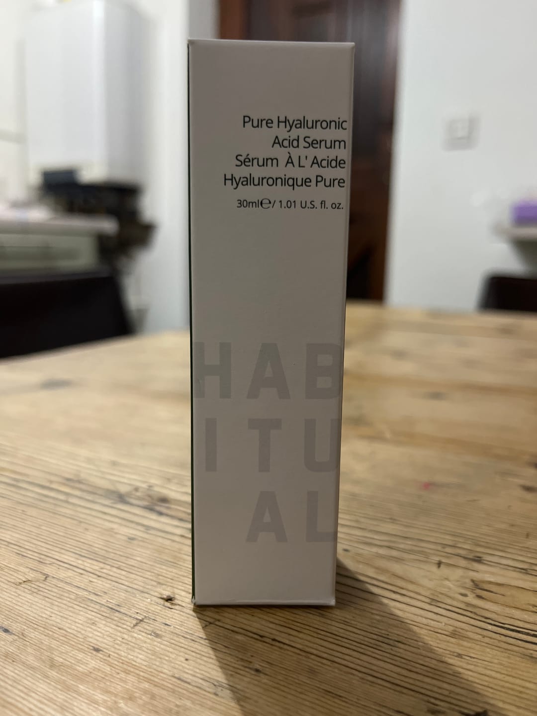 Customer photo review of Hyaluronic Acid Serum 30ml