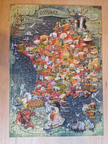 Customer photo review of Wine Puzzle - Australia