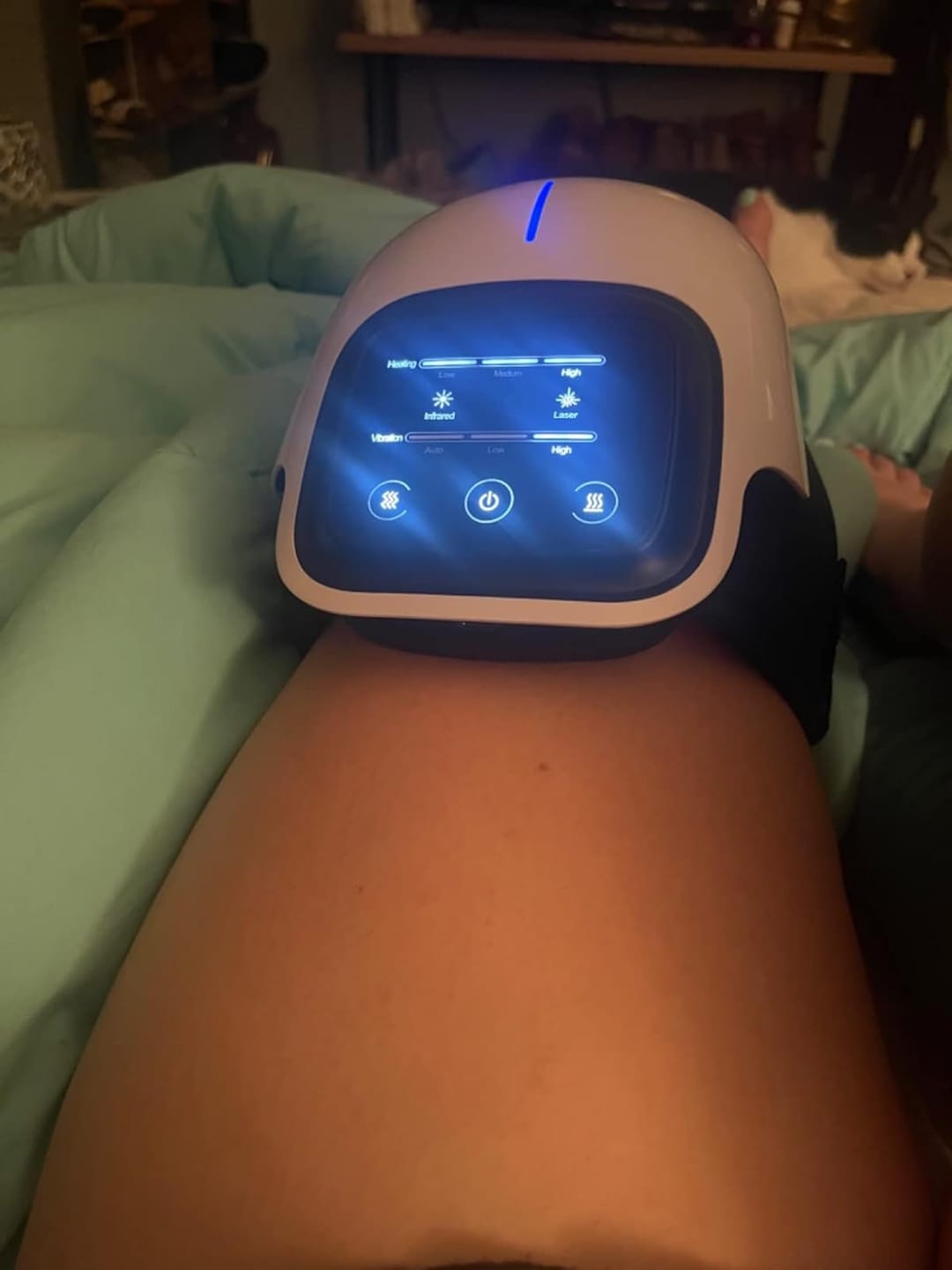 Customer photo review of Infrared Knee Massager - Joint Pain Relief