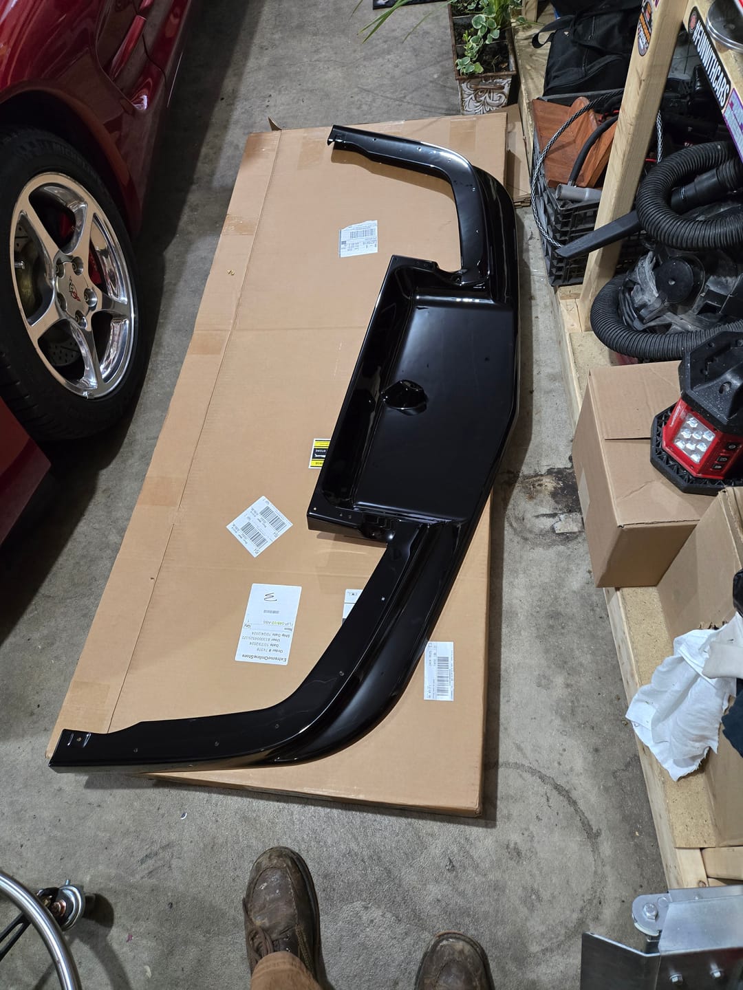 Customer photo review of Chevrolet Corvette C5 Performance Front Splitter Lip